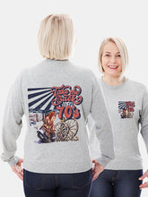 Regular Fit Sweatshirt - Geometric Penguin